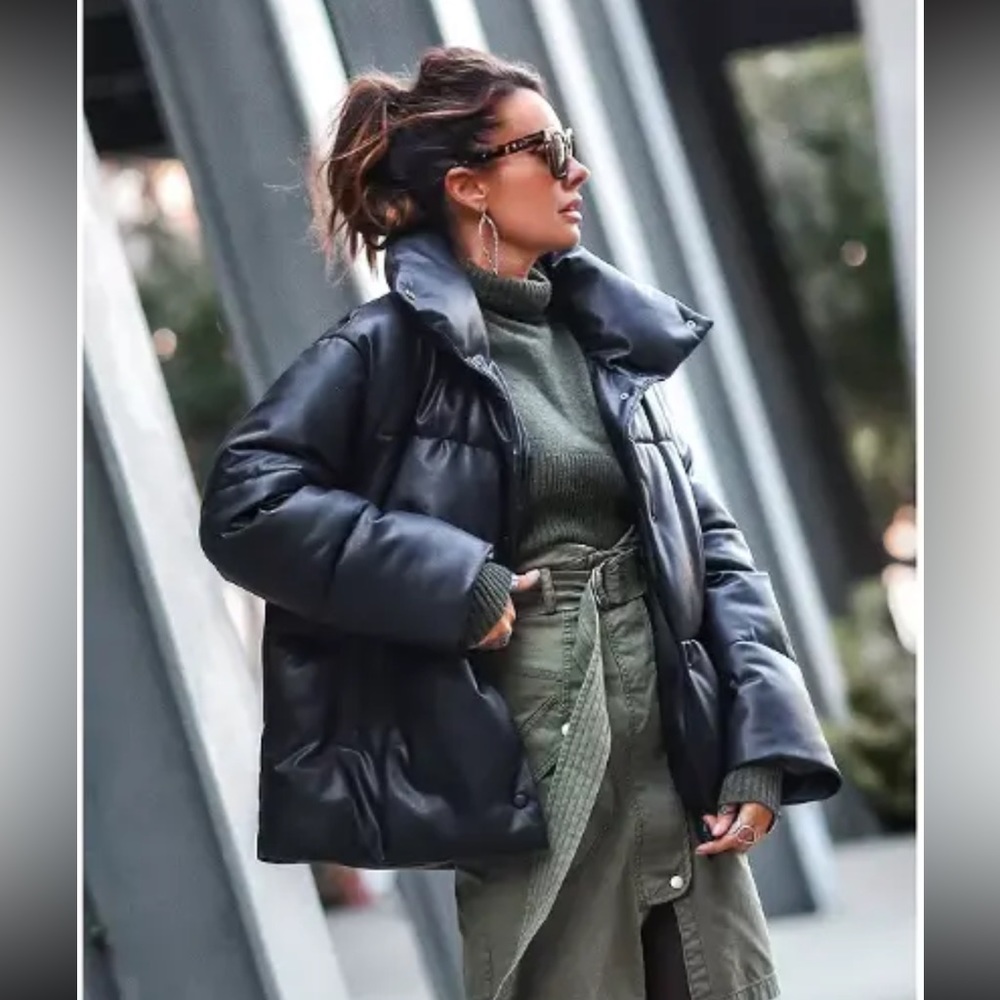 BAGATELLE black oversized puffer coat